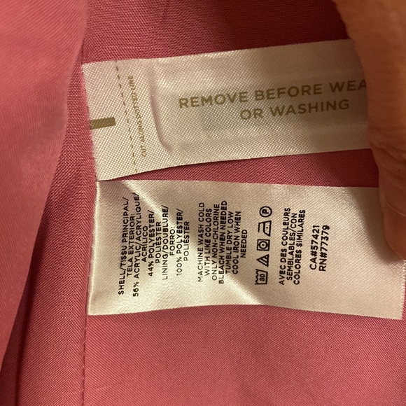 NWT Ann Taylor Newbury Blazer in Pink Tweed - Picture 8 of 12